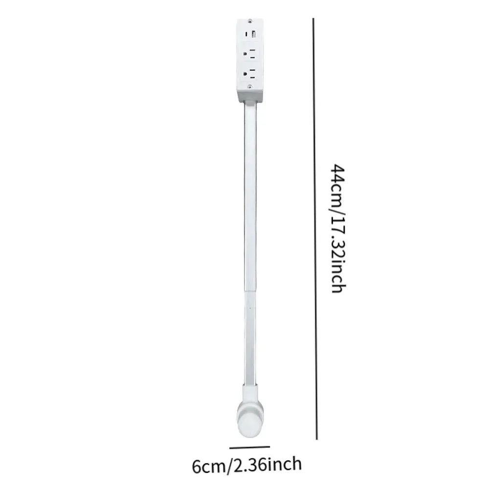 Rotates 180° Electrical Outlet Extender Adjustable Length